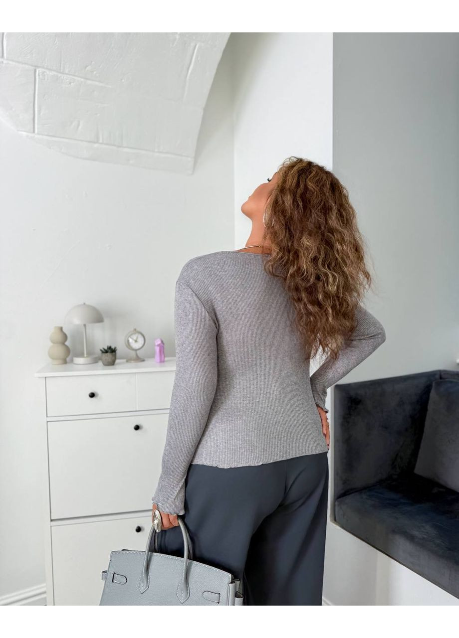 🧸 Невероятно мягкая кофточка из ангоры рубчик 🧸Ознакомьтесь с размерной сеткой. GD/GL Модний простір (364965342)