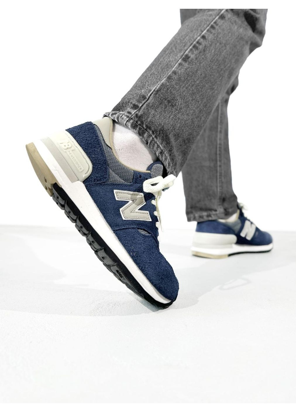 КРОСІВКИ ЖІНОЧІ NEW BALANCE 990 V1 X CARHARTT BLUE НЬЮ БЕЛАНС 990 V1 No Brand сині демісезони (368855743)