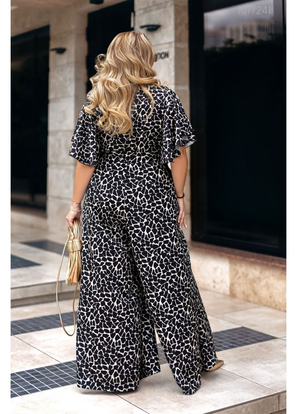 Жіночий комбінезон Крит (чорний) 1017241 Peony чорний софт