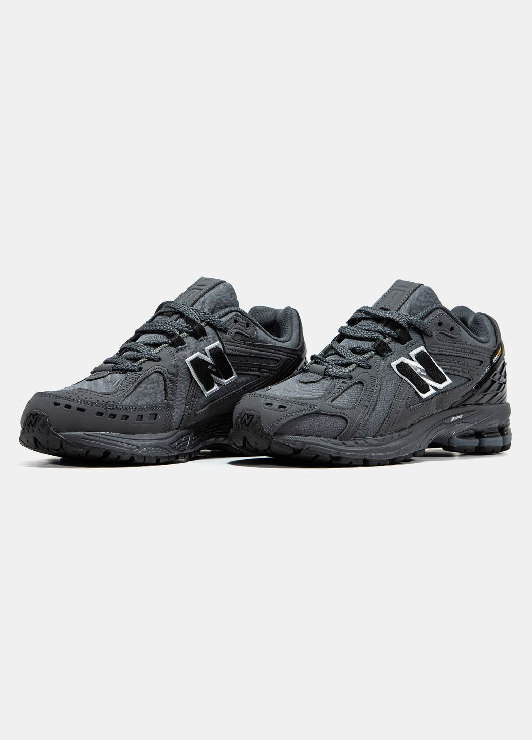 Сірі Осінні кросівки чоловічі new balance 1906r cordura grey black | нью баланс 1906 кордура сірі No Brand