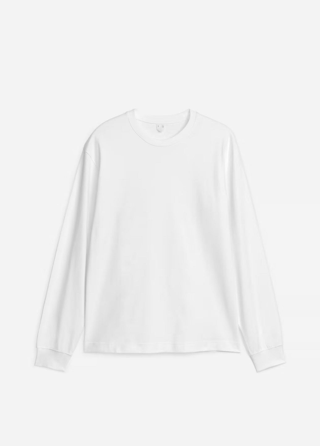 Белый демисезонный кэжуал лонгслив Arket