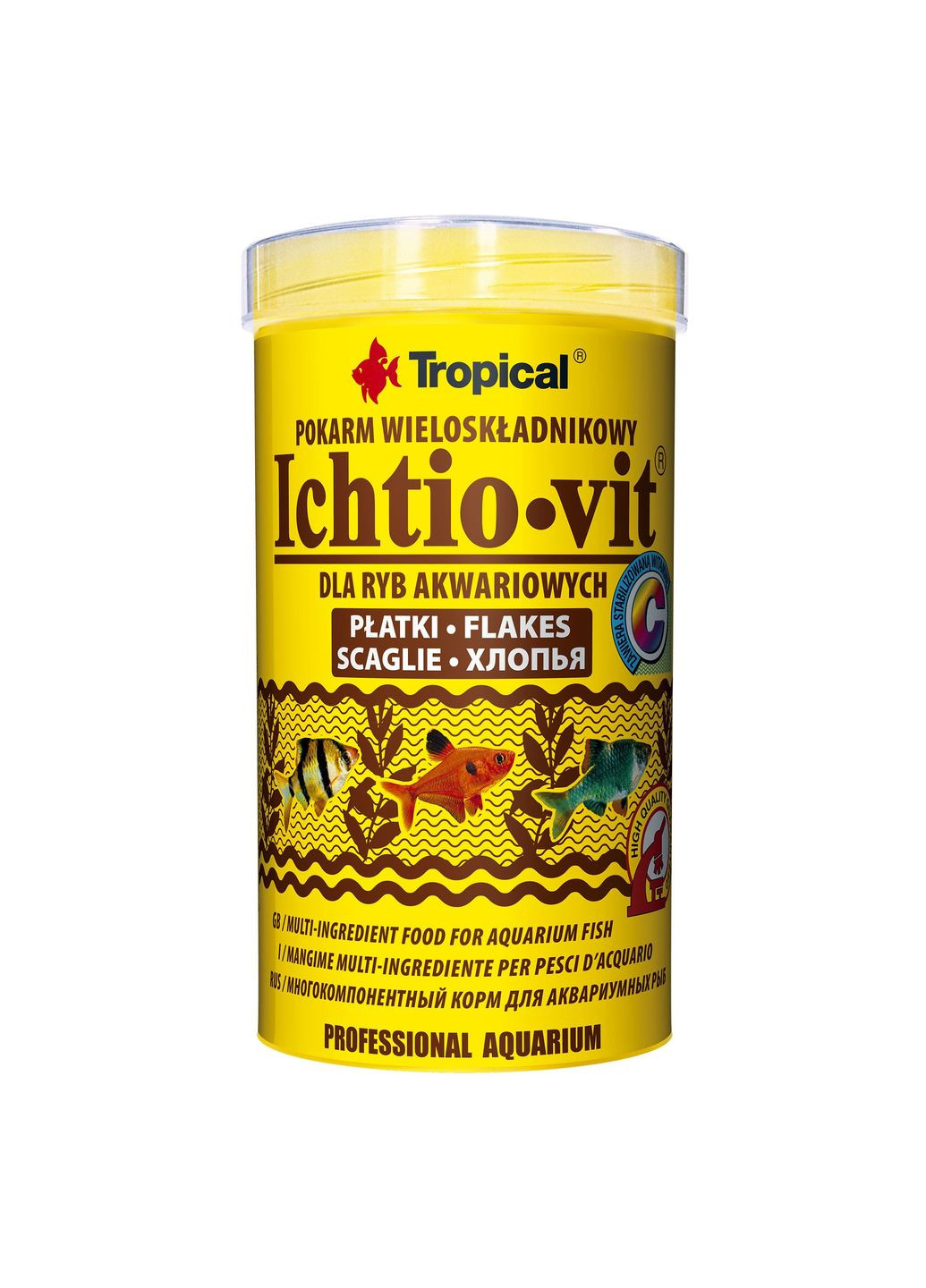 Корм Ichtio-vit для акваріумних риб у пластівцях 500 мл (5900469770054) Tropical (316151382)