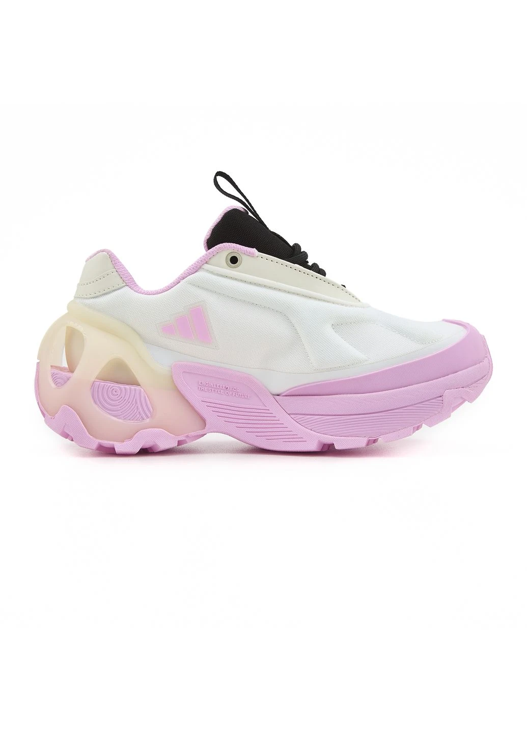 Білі кросівки чоловічі adidas edge runner white pink адідас едж раннер білі демісезон No Brand