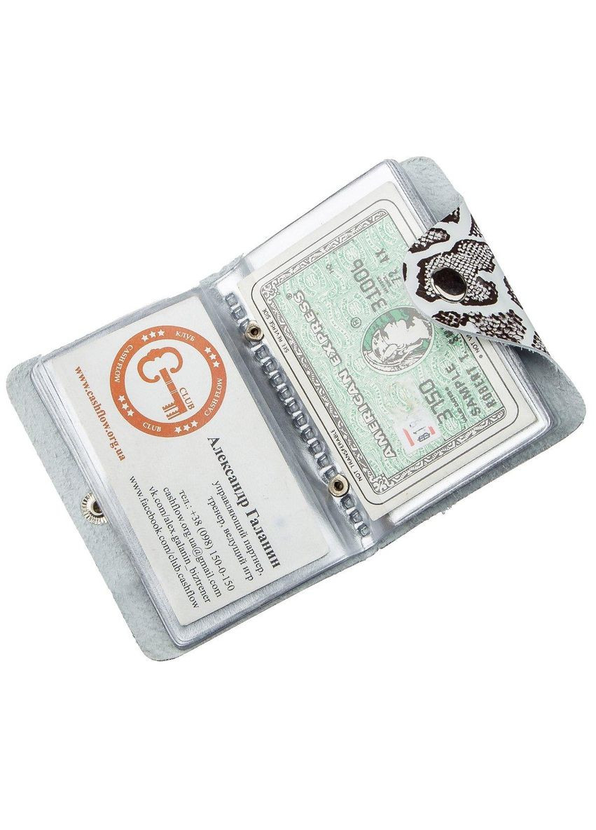 Визитница вертикальная под экзотику 19086 Разноцветная Shvigel (298920639)