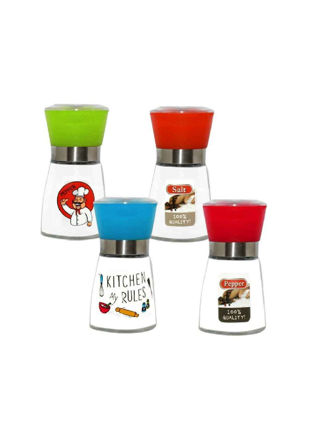 Мельница для соли и перца 180мл Правила кухни 7032-2 SNT (357219207)