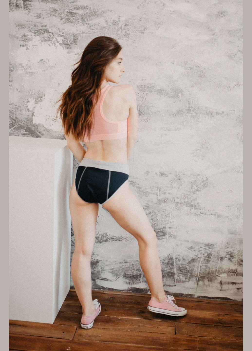 Менструальні спортивні трусики BNB SPBL00 Спорт black (344451053)