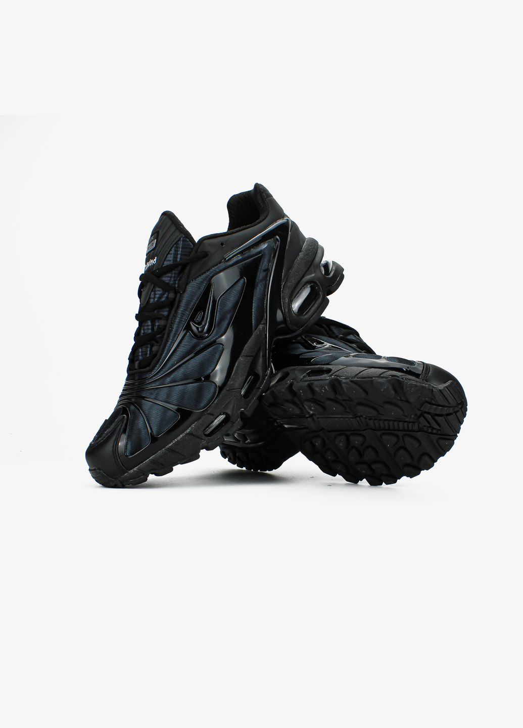 Черные всесезонные мужские кроссовки nike air max x skepta black | найк аир макс черные No Brand