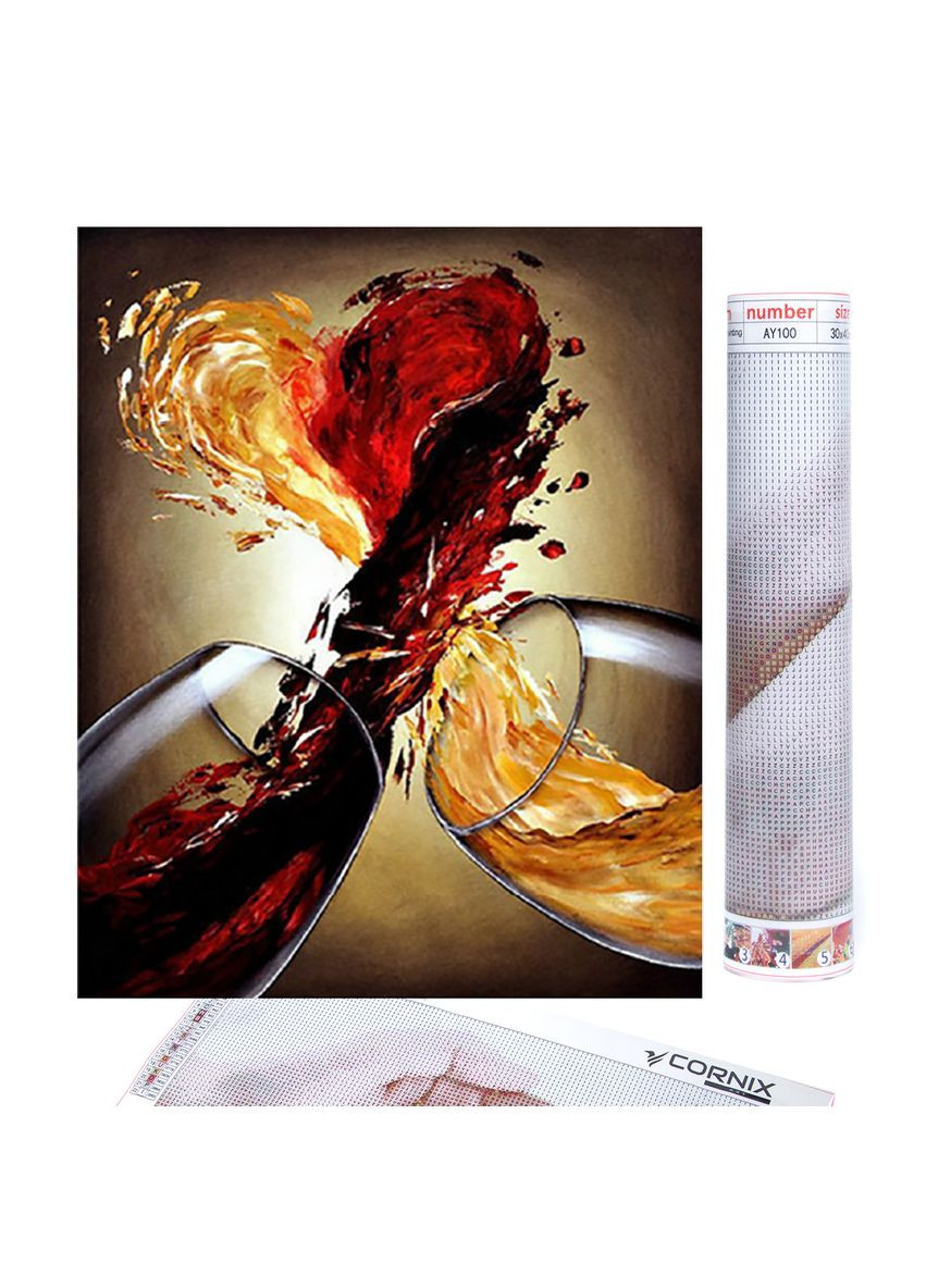 Набор алмазной мозаики (вышивки) Art 40 x 30 см Cornix AY07 (275334003)