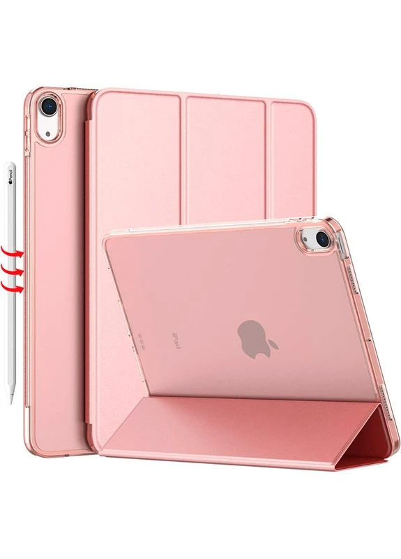 Чехол Tri Fold Hard для Apple iPad Air 5 (2022) 10.9" Pink (709664) BeCover (323101284)