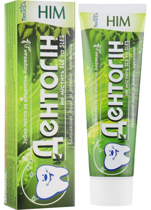 Аюрведическая безсульфатная зубная паста "Дентогин ИМ" 100g (643021-22751) Triuga (368628197)