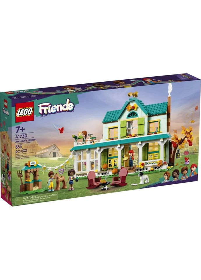 Конструктор Friends Домик Отом 853 детали (41730) Lego (281425528)