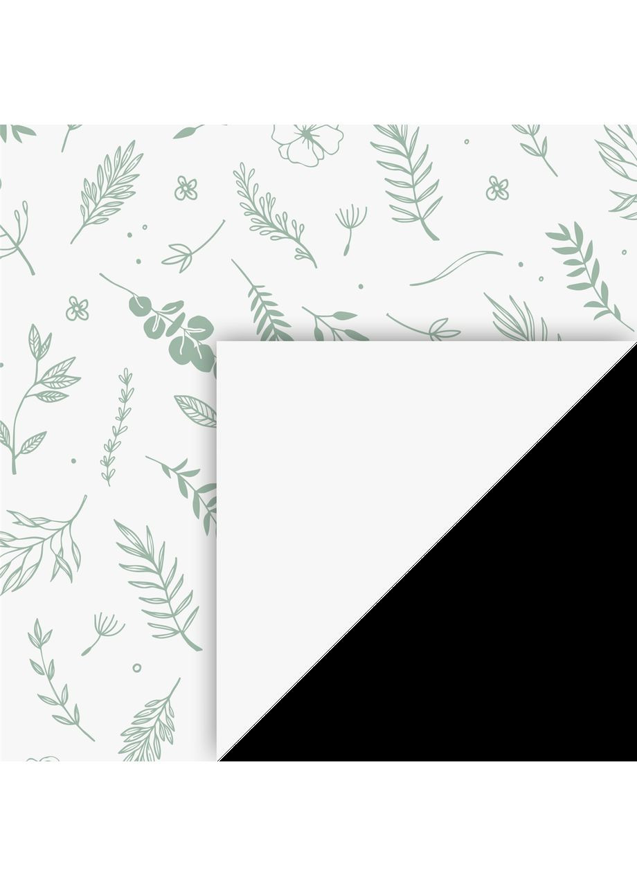 Бумага с рисунком "Листки", 21*29,7см, 240г/м2, Heyda (362584348)