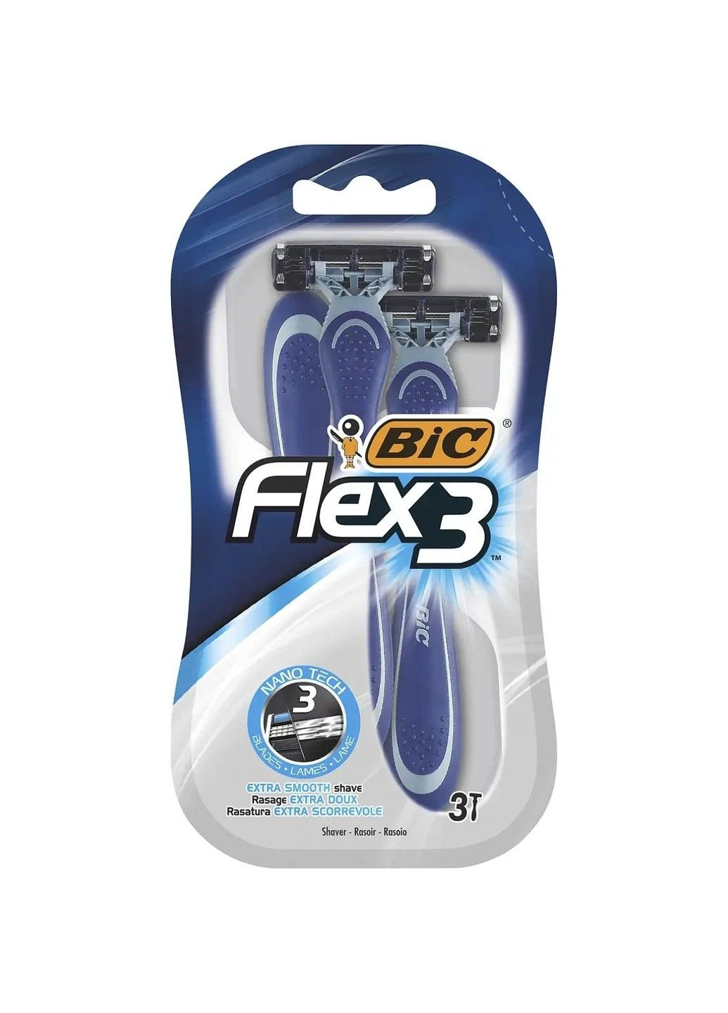 Flex 3 Comfort Чоловіча бритва 3 шт Bic (346483948)