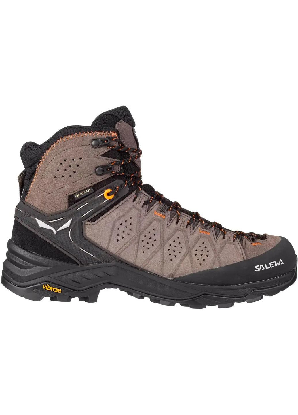 Ботинки ALP Trainer 2 MID Gore-Tex Men's Shoe Walnut-Fluo Orange Salewa (316255124)