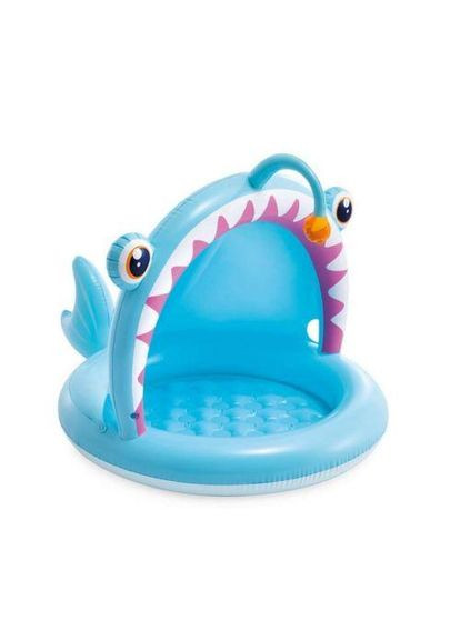 Бассейн надувной "Акула" 127*102*86 см (270393) Intex (362209394)