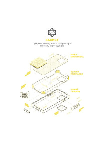 Чохол до мобільного телефона (ARM76997) ArmorStandart ICON2 Case Apple iPhone 15 Pro Sunshine (357490707)
