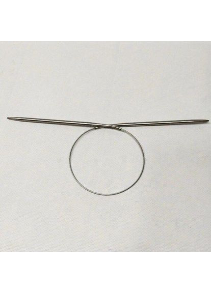 40 см 5 мм спиці в'язальні металеві, на тросі Plus-plus (352746410)