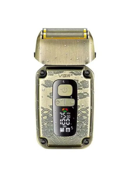Электробритва для мужчин VGR V-337 аккумуляторная 5W Gold Esonstyle (367073618)