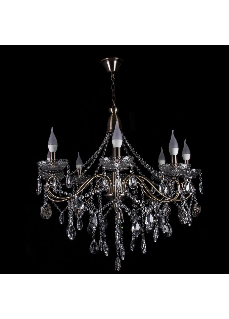 Люстра-свіча на 8 патронів N3728/8/AB No Brand (352230292)