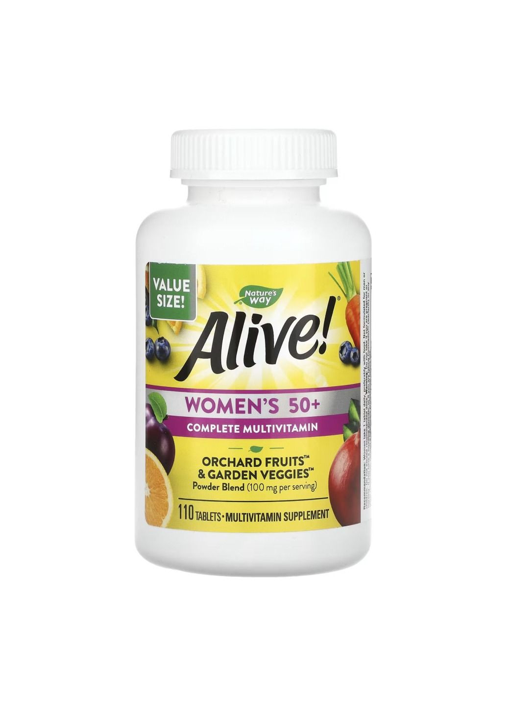 Комплекс витаминов Women's 50+ Complete Multivitamin - 110 tabs Nature's Way (280917102)