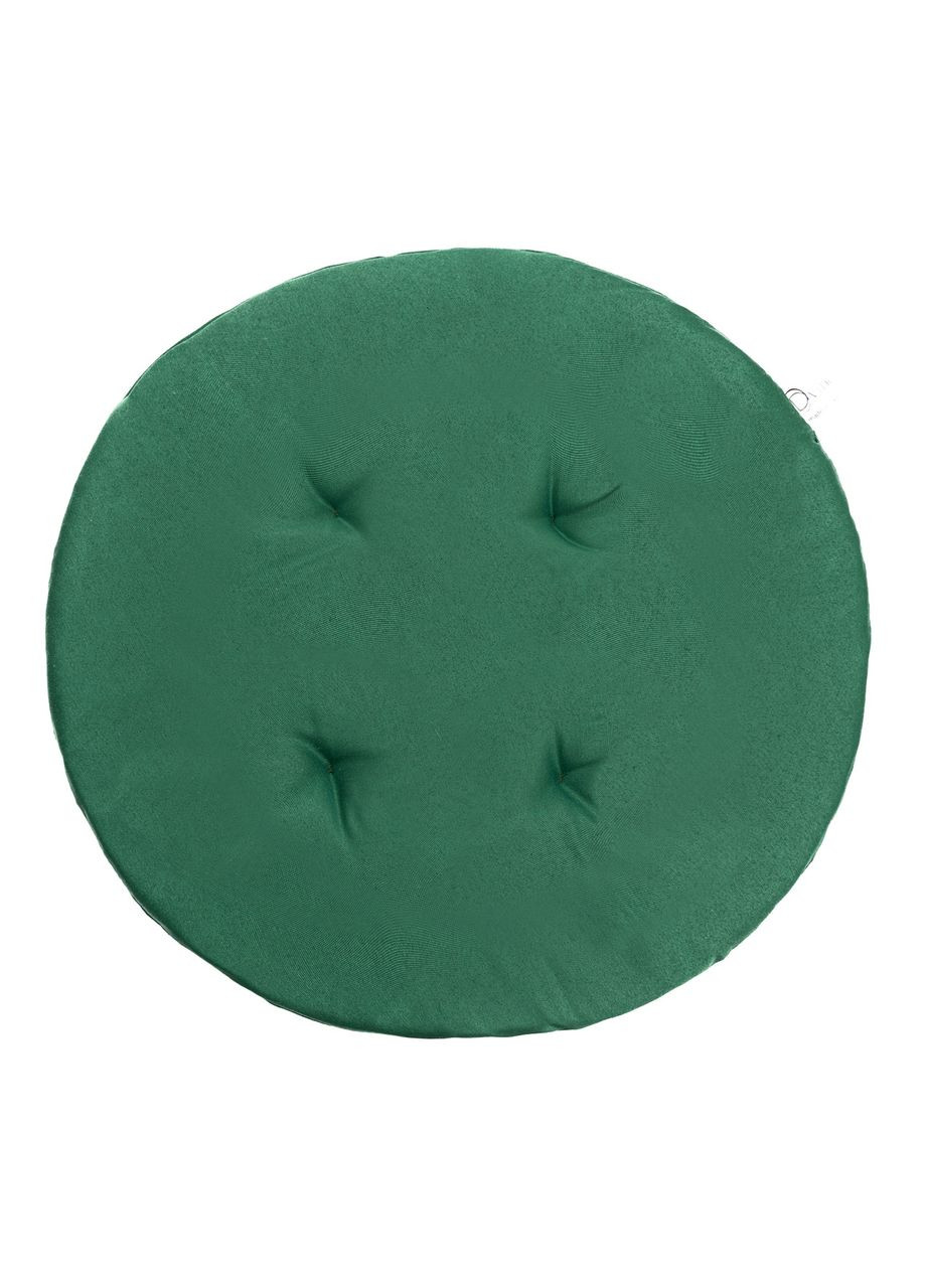 Подушка для крісла Ø 30х3 см темно-зелений No Brand (324832705)