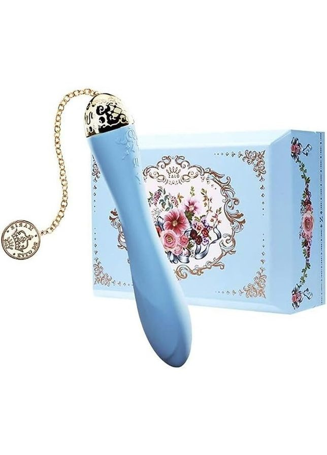 Вібратор універсальний силіконовий Marie-Rouge блакитний Zalo (347313981)