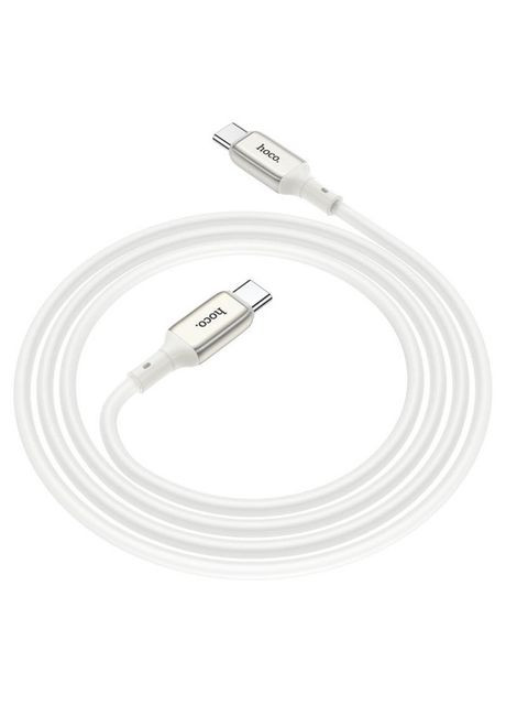 Зарядный кабель X66 Howdy на 60W с разъемом Type-C to Type-C Кабель для быстрой зарядки Hoco (349824315)