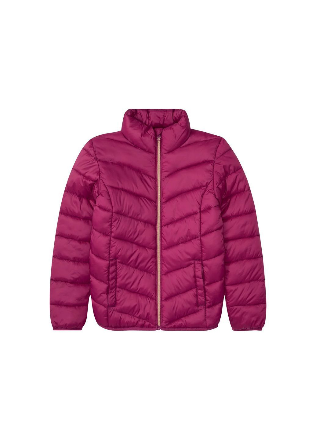 Бордова демісезонна демісезонна куртка бордова для дівчинки Pepperts