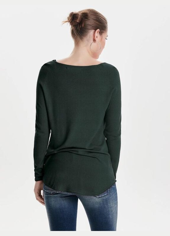 Базовая трикотажная кофта лонгслив натуральная ткань вискоза Only (311309267)