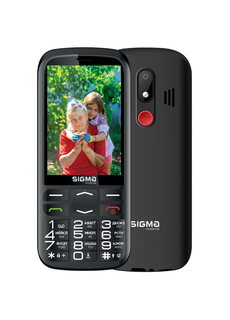 Мобільний телефон (m345083) Sigma Comfort 50 Optima Type-C Black (367063986)