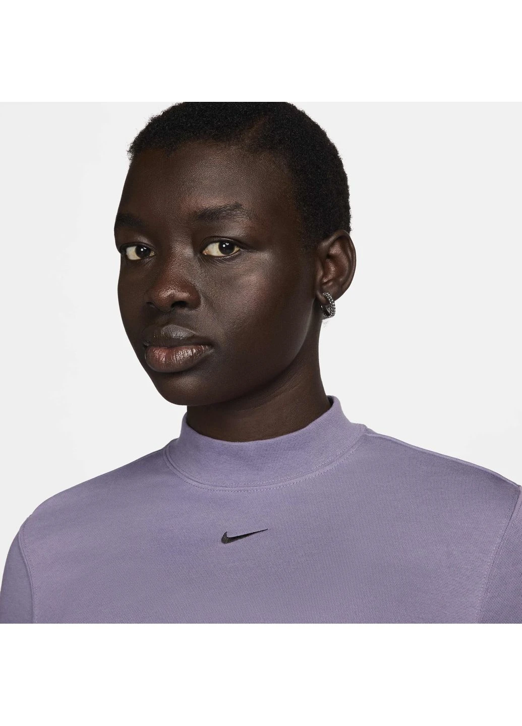Кофта Nsw Chll Ft Crp Crew Violet FN2476-509 Nike (398065261)