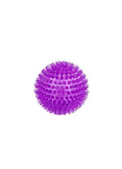 Іграшка GrizZzly Колючий м'яч з пищалкою фіолетовий з шипами 8.4 см 9987 AnimAll (282959820)