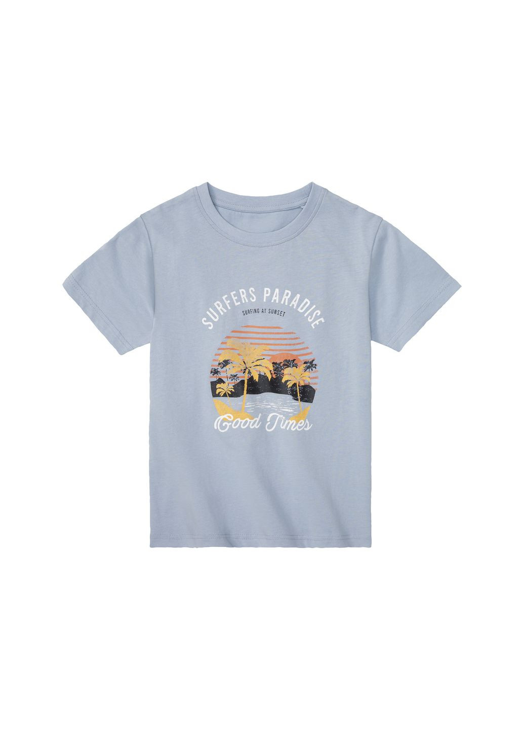 Голубая пижама (футболка и шорты) для мальчика lidl 409986-н Pepperts