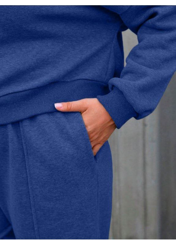 Костюм тринитка на флісі штани прямі та кофта на блискавці Україна (364924316)