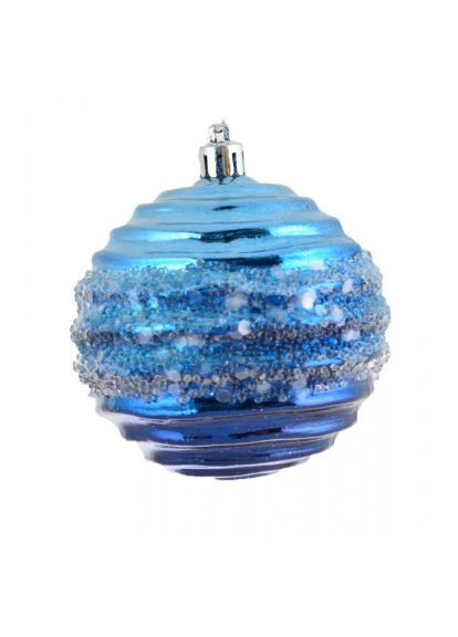 Елочная игрушка Морская тайна шар светло голубой 8 см (972858) YES! Fun Морська таємниця куля світло блакитний 8 см (369881281)