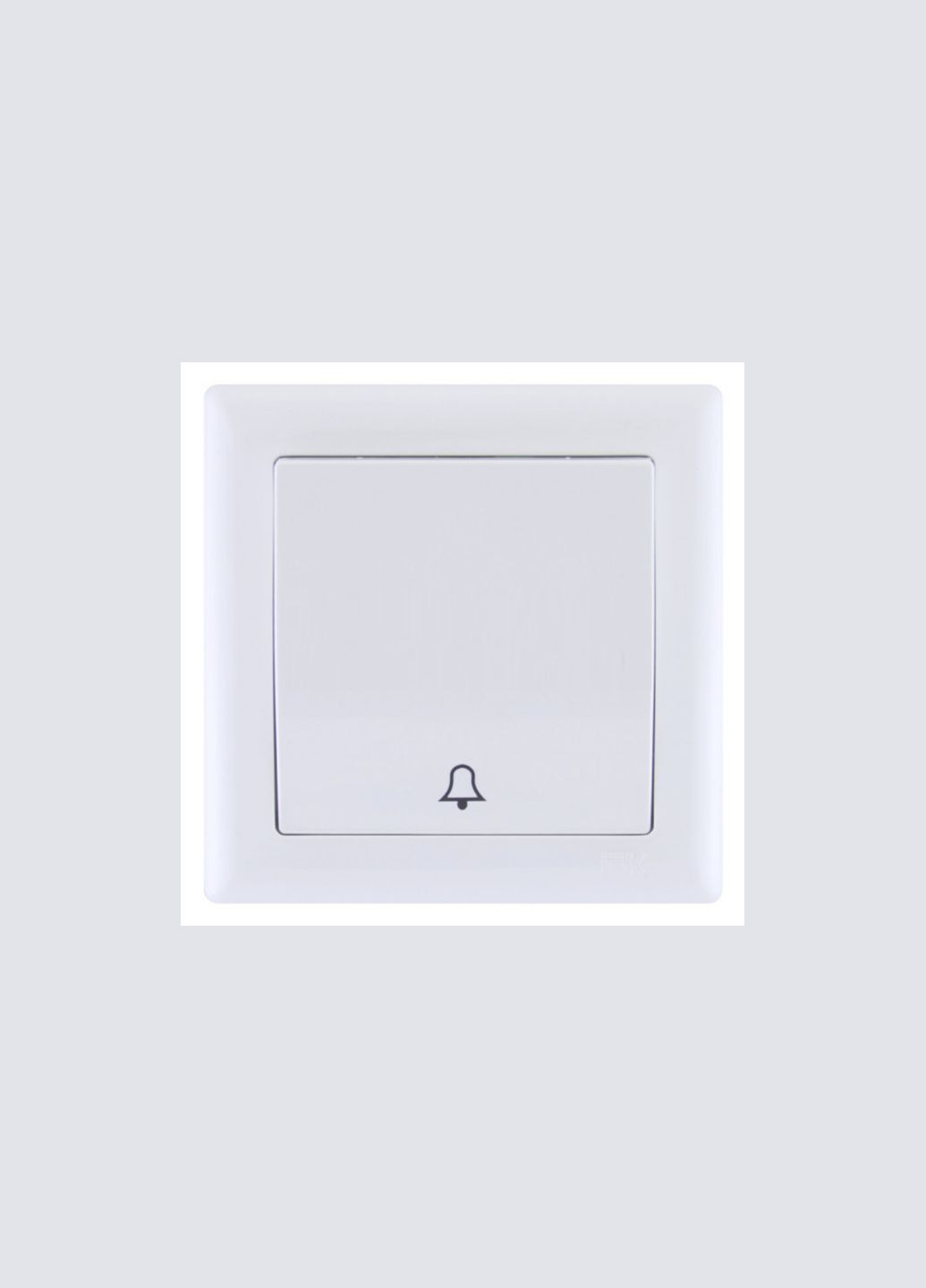 Вимикач 1-клавішний кнопковий [EVB14-K01-10] ВК01-14-0-ББ BOLERO UEC (344546224)