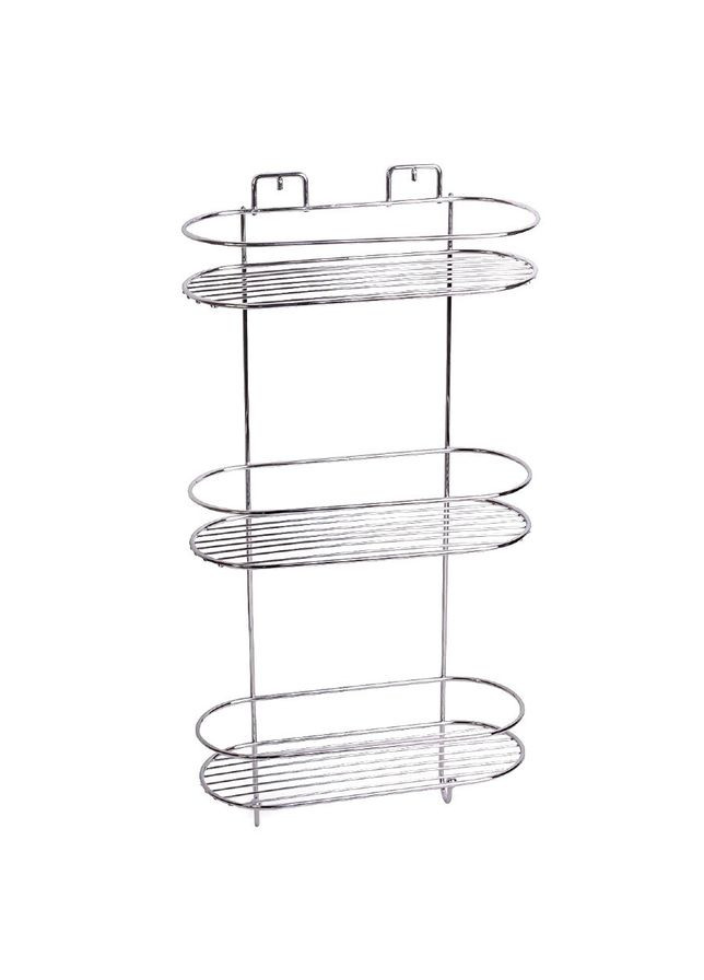 3-ярусная овальная полка для ванной 55*27*11 см Besser (316260026)