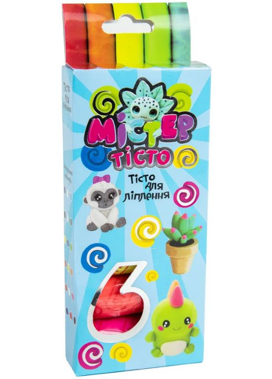 Набор для творчества "Мистер тесто 6 цветов" 30570 ( ) Strateg (338868945)