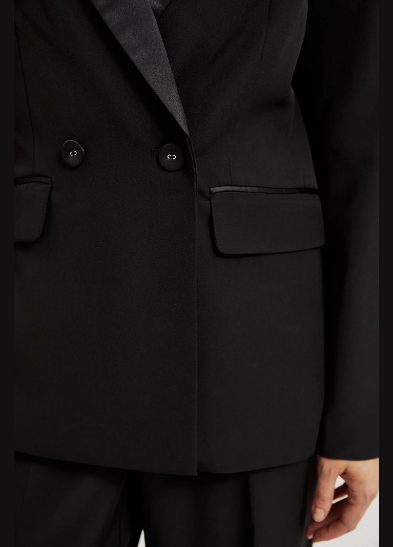 Черный женский жакет женский Moodo -