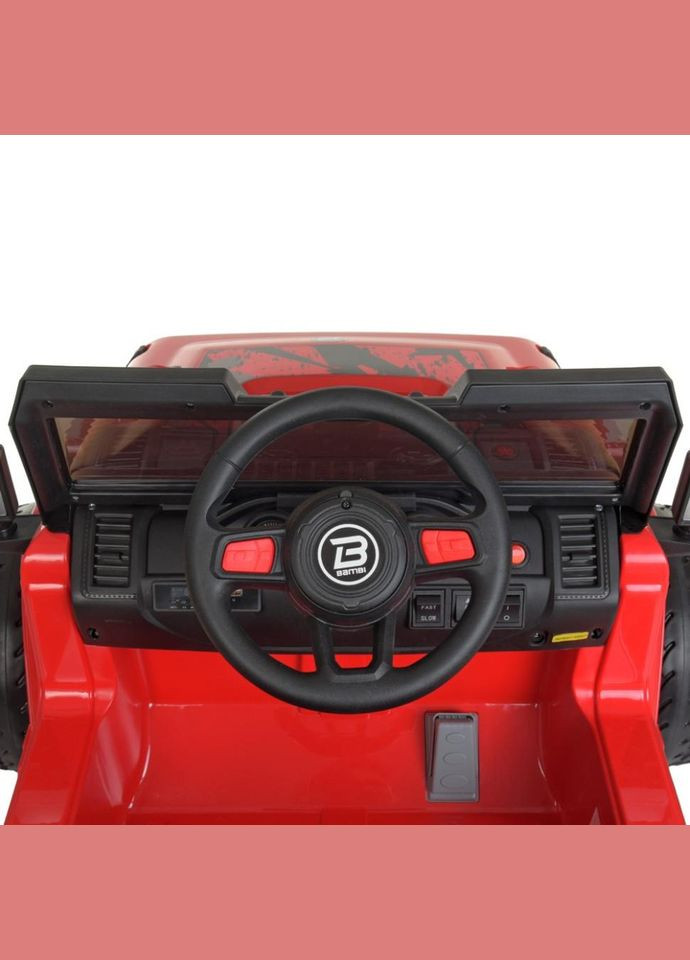 Дитячий електромобіль Джип M 4557EBLR-3 до 35 кг No Brand (329896630)