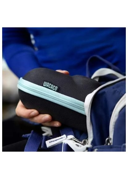 Кофеварка кемпинговая Nanopresso с чехлом голубая (WNANOBLUE) Wacaco Nanopresso з чохлом блакитна (366694743)