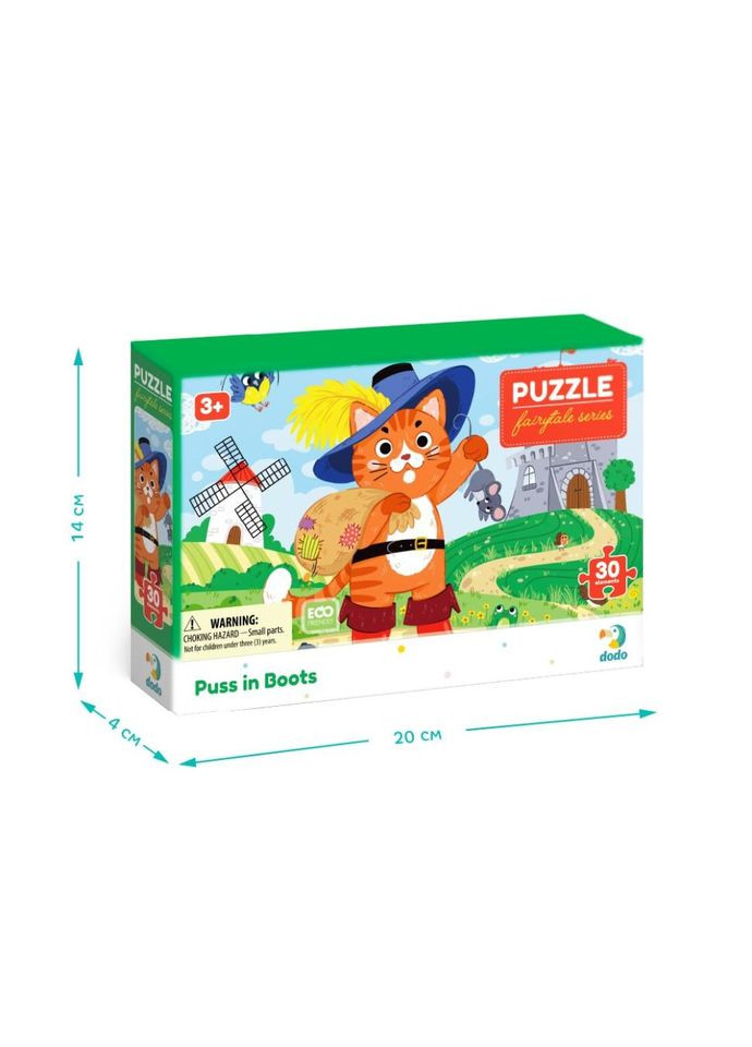 Детский пазл "Кот в сапогах" DoDo Toys 300693, 30 элементов Toysi (372495355)
