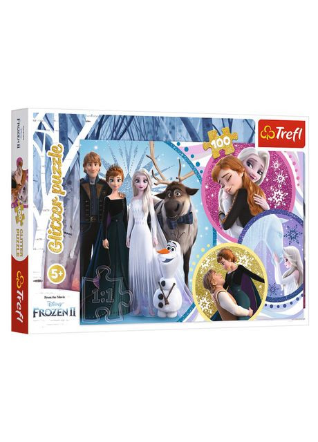 Пазл Glitter Сяйво кохання 100 елементів (14817) Trefl (367060825)