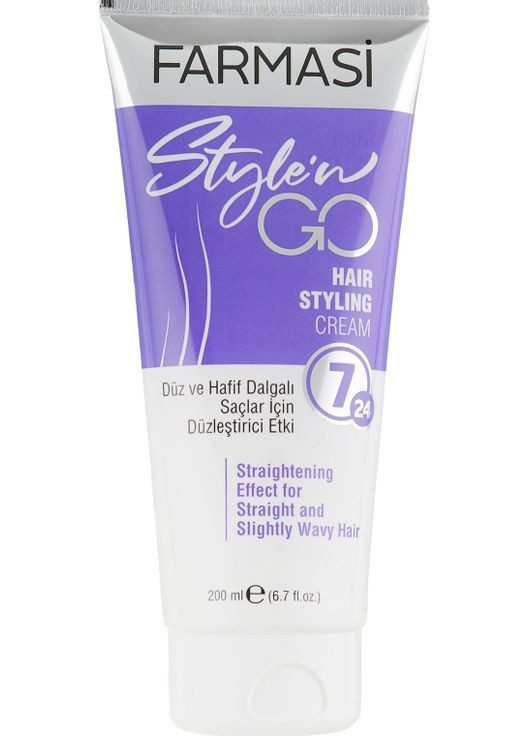 Крем-стайлинг для прямых волос Stylen Go 200ml (746565-85583) Farmasi (368625474)