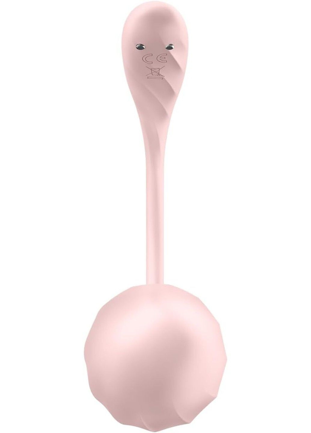 Смарт-віброяйце Ribbed Petal Connect App Rose, керування зі смартфона, пульт ДК Satisfyer (334000817)