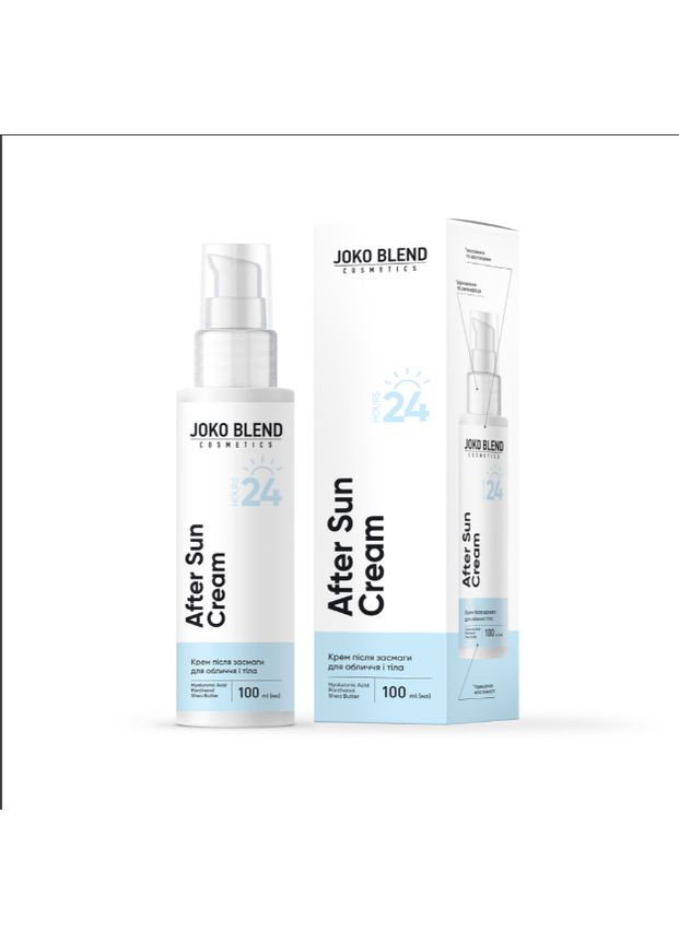 Joko Blend КРЕМ ПОСЛЕ ЗАЖАРЫ ДЛЯ ЛИЦА И ТЕЛА 100 МЛ — Крем, Украина (329901212)