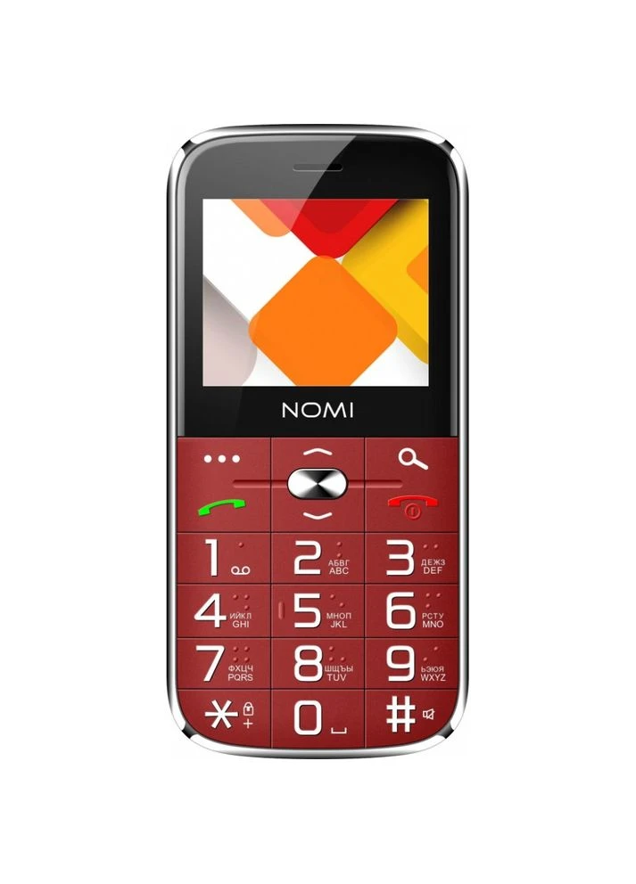Мобільний телефон (m79723) Nomi i220 Red (379696245)