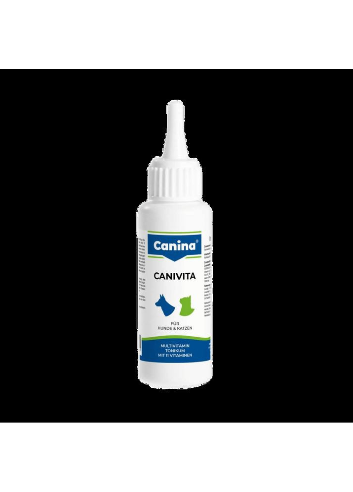 Вітамінний комплекс Canivita для котів та собак універсальний зі швидким ефектом тонік 100 мл Canina (355254344)