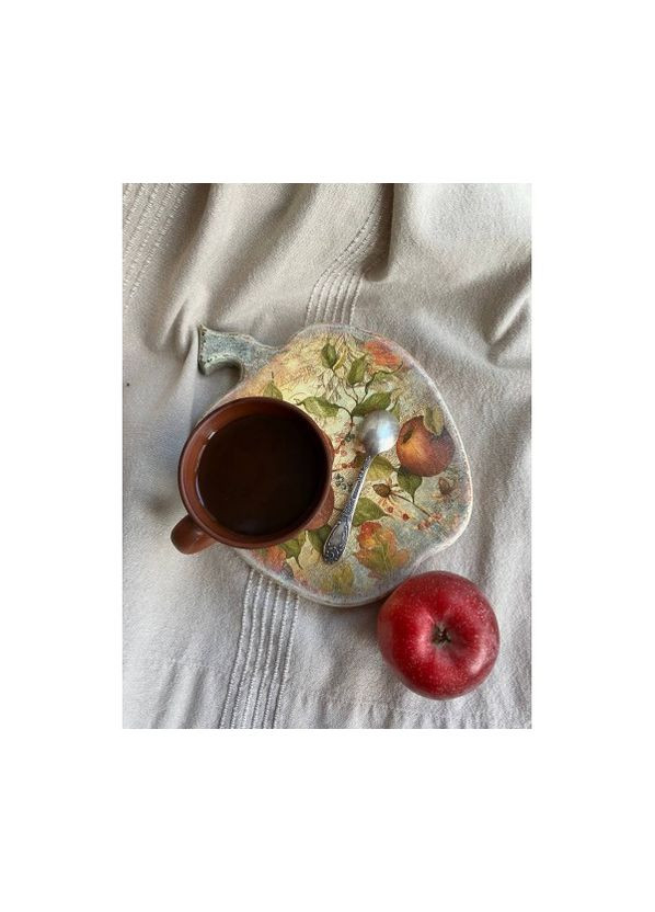 Панно Кухонная доска «Яблочко» 2 в 1 ручная работа (handmade) HTC (316027029)