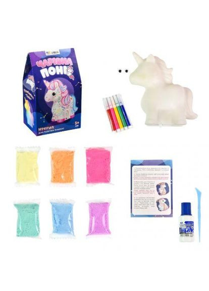 Набор для творчества "Волшебная пони" ночник (247472) Strateg (362671752)